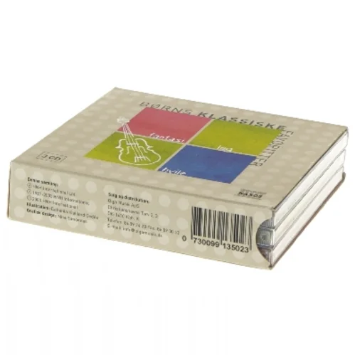 Børns Klassiske Favoritter CD-boks fra Naxos (str. 14x13 cm)