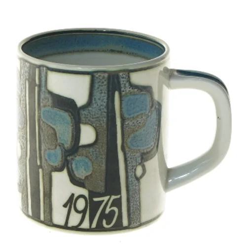 Vintage keramik kop fra Royal Copenhagen (str. Ø 10,5 cm længde 12 cm)