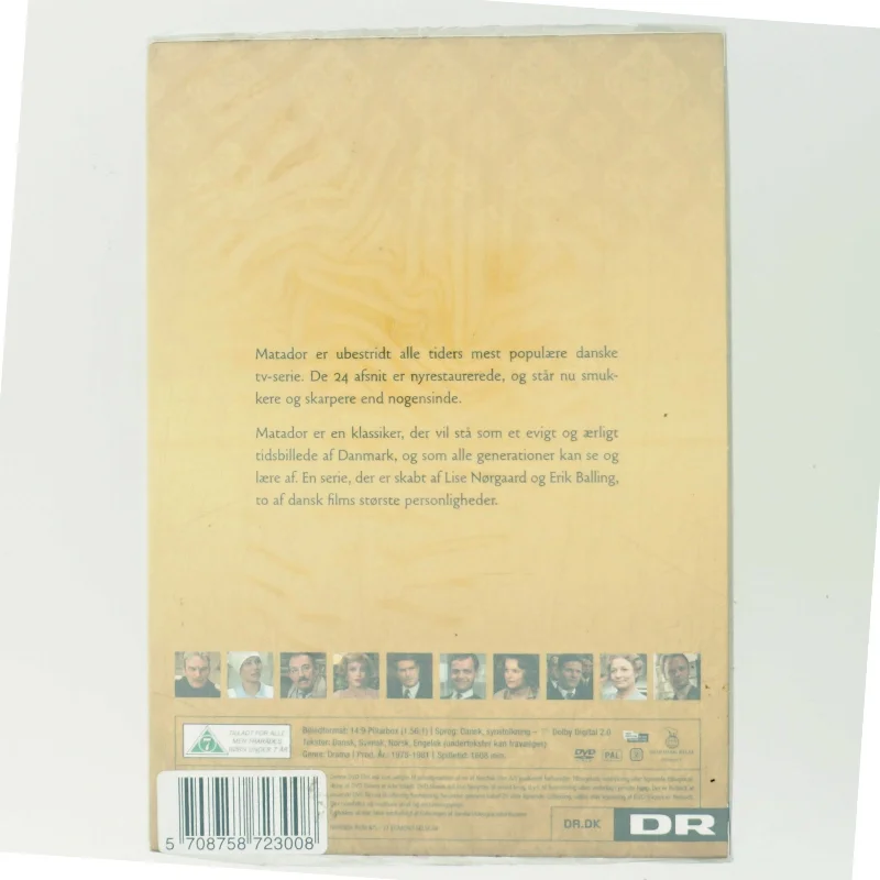 12 DVD med Matador med Lise Nørgaard 