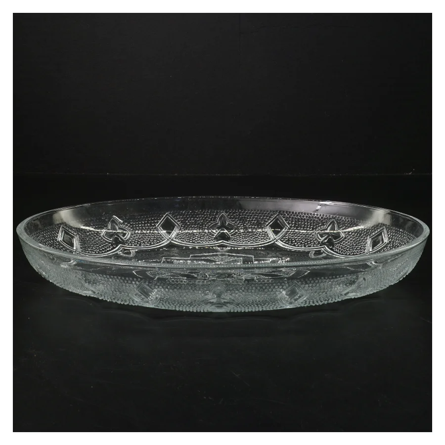 Oval glassfad (str. 31 cm)