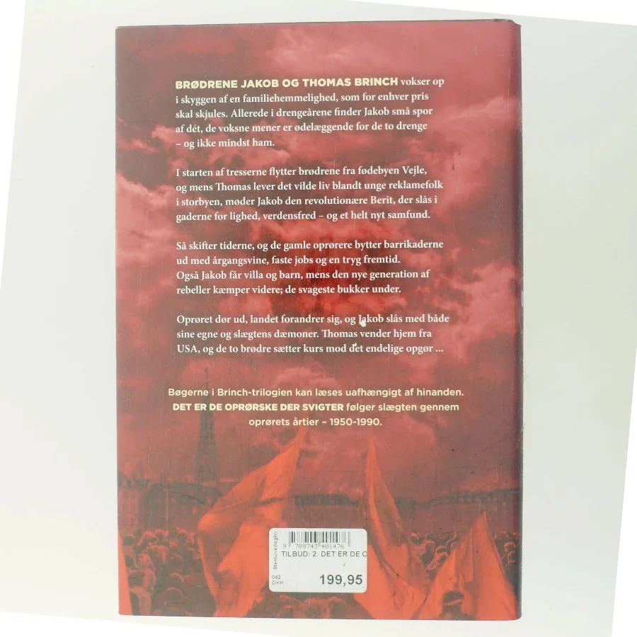 Det er de oprørske der svigter : roman af Lise Ringhof (Bog)