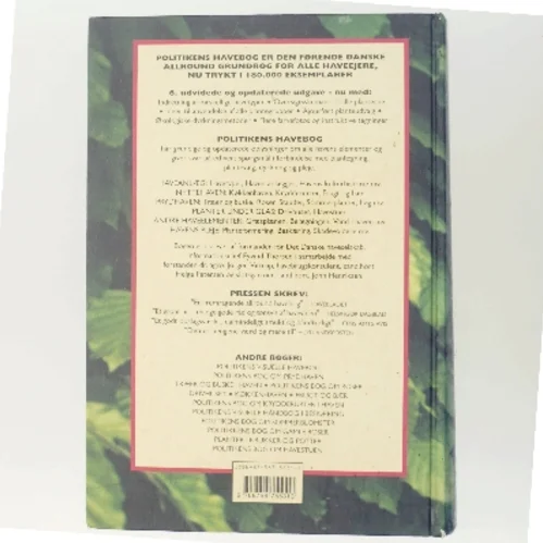 Politikens havebog af John Henriksen (f. 1945) (Bog)