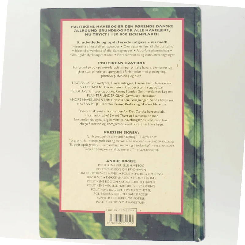 Politikens havebog af John Henriksen (f. 1945) (Bog)