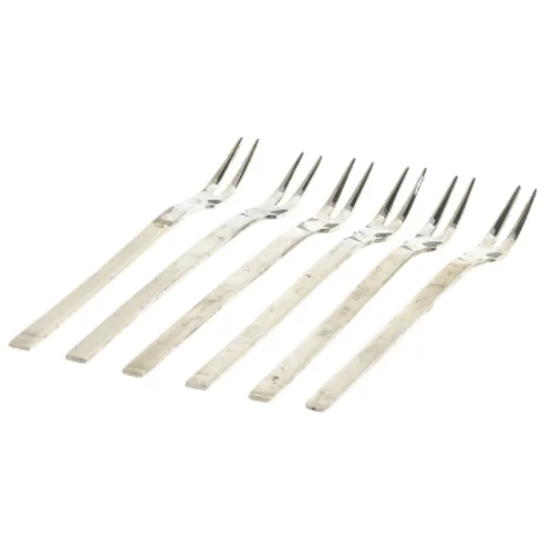 Sæt med 6 kagegafler (str. 16 cm, 6 styk cm)