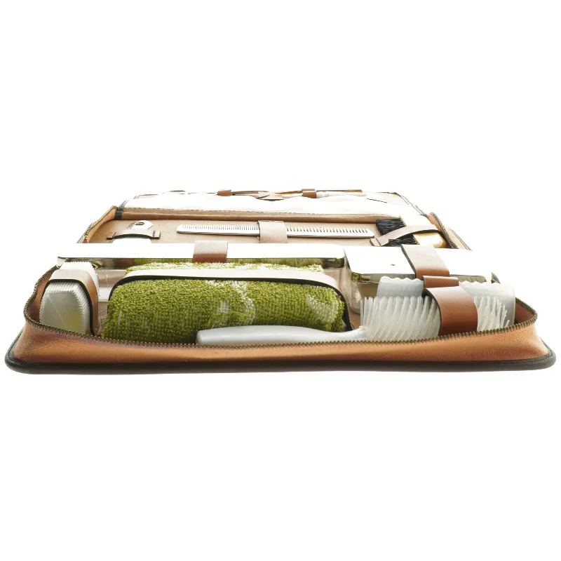 Rejse toilettaske med tilbehør (str. 29x14x5 cm)