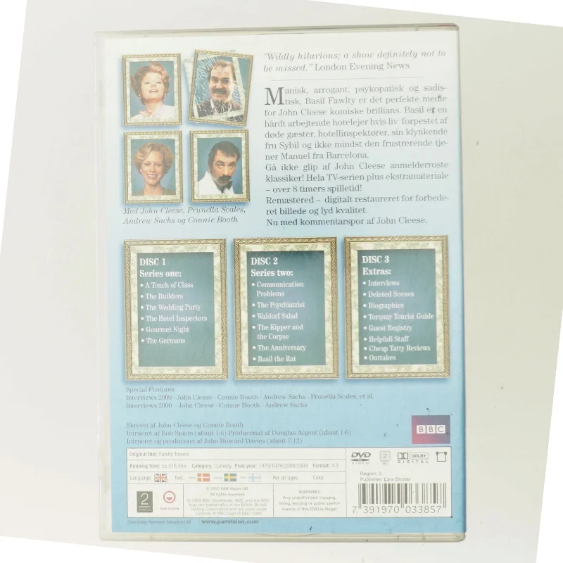 Halløj På Badehotellet med John Cleese (DVD)