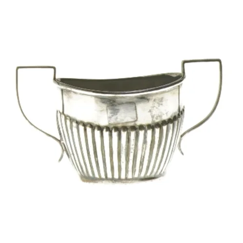  skål i sølvplet(str. 14x7x7 cm)