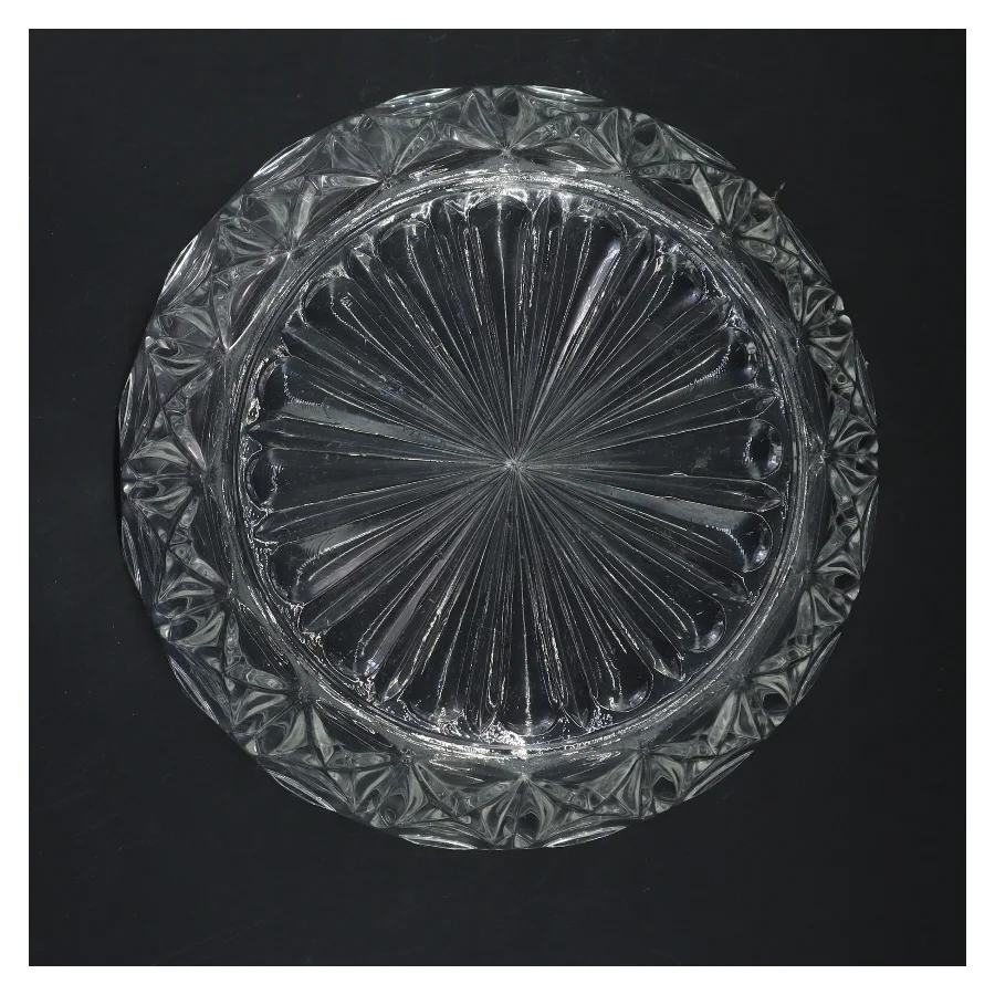 Glas skål (str. Ø 21x8 cm)