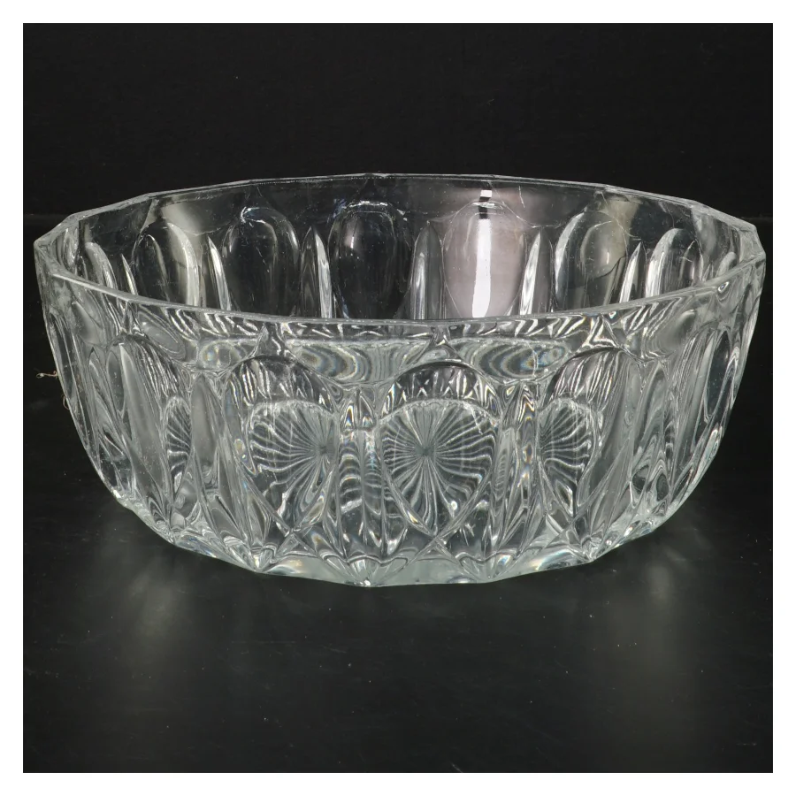 Glas skål (str. Ø 21x8 cm)