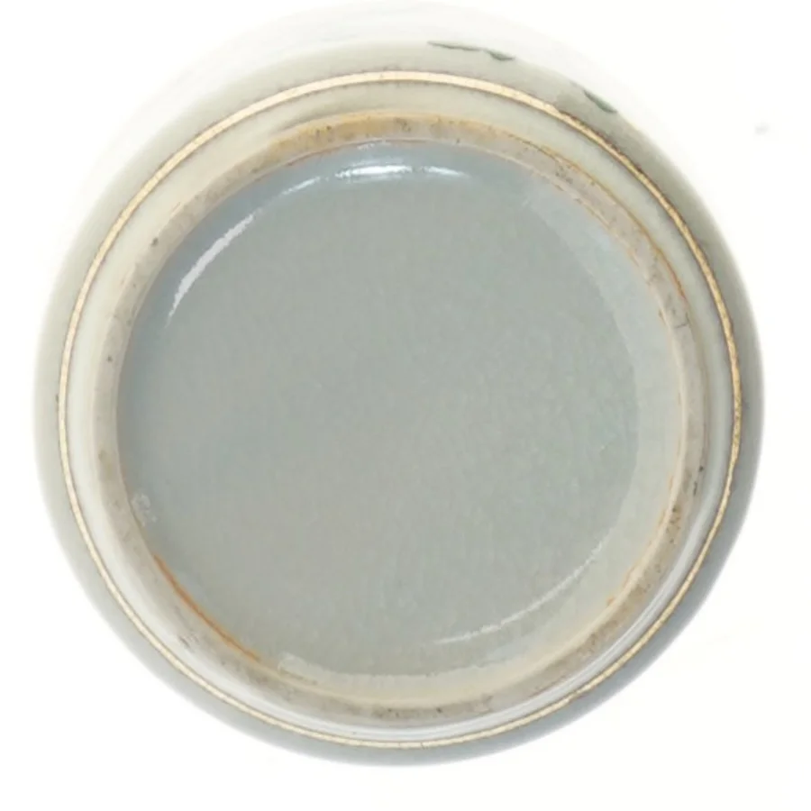 Dekoreret porcelæn skål (str. Ø 10 cm)
