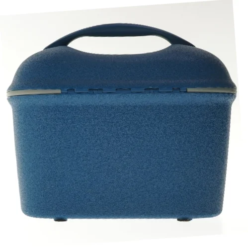 Blå Samsonite rejsetaske  (str. 32x18x30 cm)