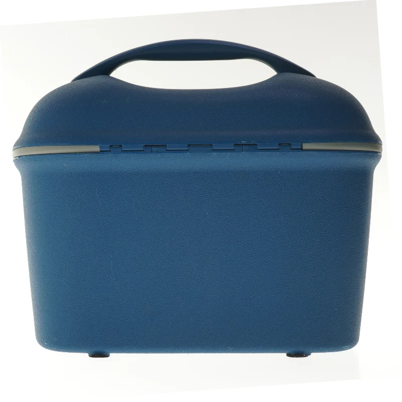 Blå Samsonite rejsetaske  (str. 32x18x30 cm)