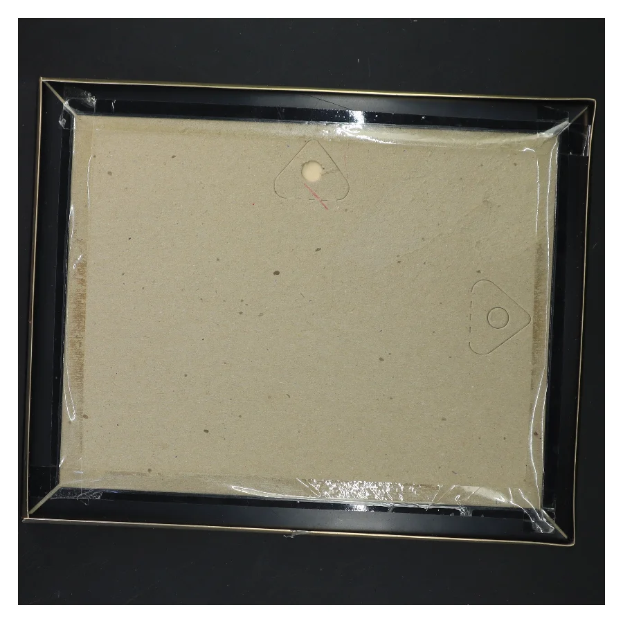 Indrammet billede med katte (str. 26x21x1 cm)