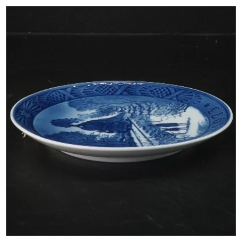 Dekorativ platte fra1973 fra Royal Copenhagen (str. Ø 18,5 cm)