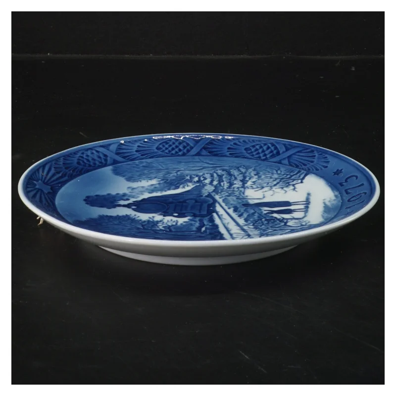 Dekorativ platte fra1973 fra Royal Copenhagen (str. Ø 18,5 cm)