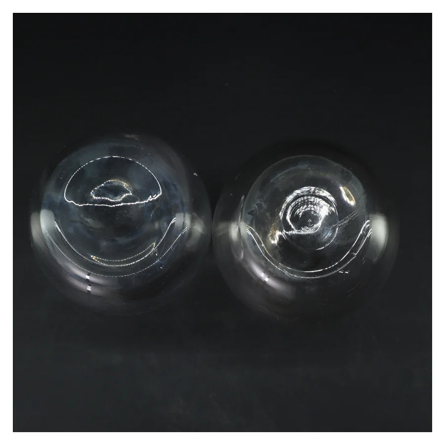 Glaskarafler med guld kant (str. 24,5 cm)