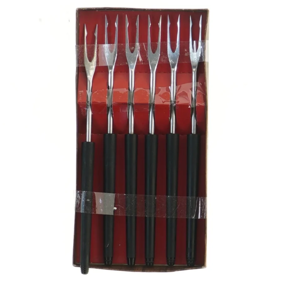 Sæt med 6 nye gafler (str. 6 stk 18 cm)