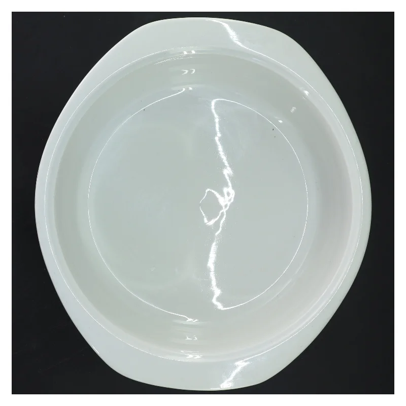 Hvide serveringsskåle (str. Ø 20x7 cm)