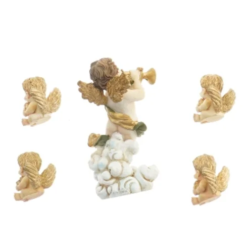 Engle figurer med vinger (str. 12 & 4,5 cm)