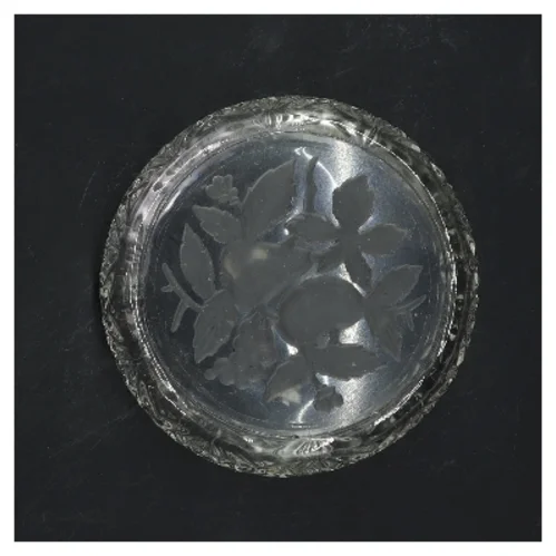 Glas skål af krystal (str. Ø 10,5 cm)