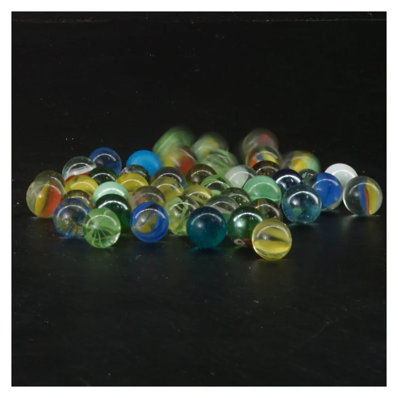 Samling af glaskugler