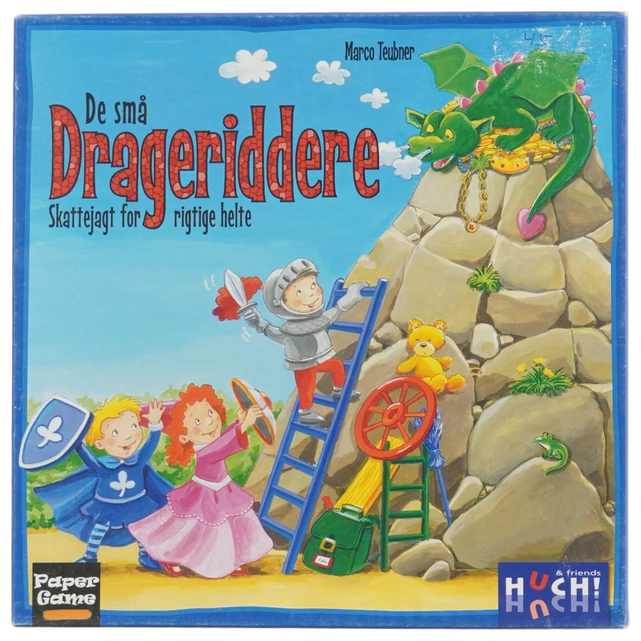 De små Drageriddere spil fra Paper Game (str. 30x29,5 cm)