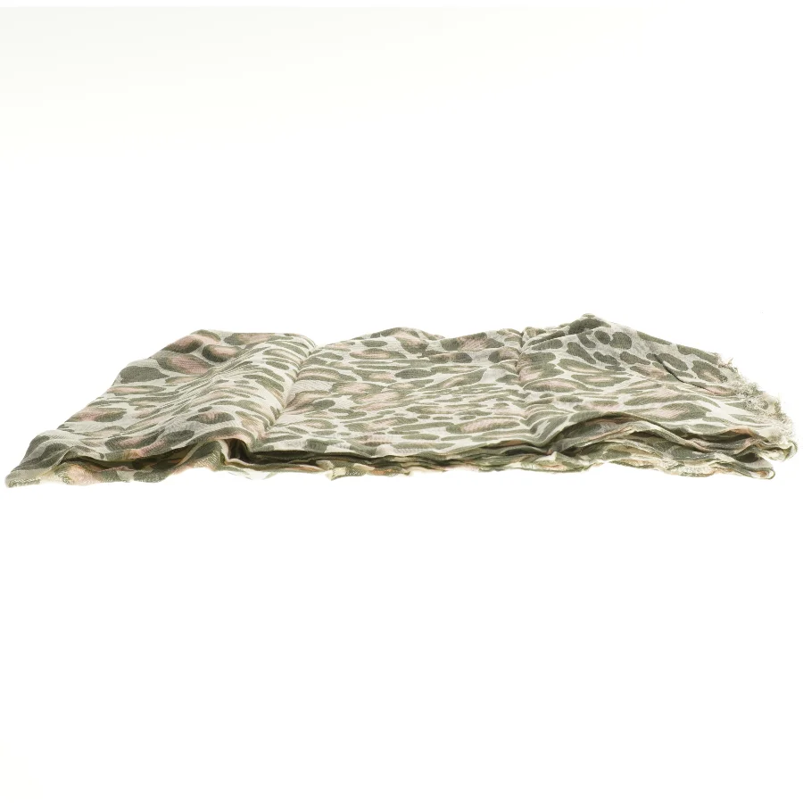 Leopardmønstret tørklæde (str. 186x102 cm)