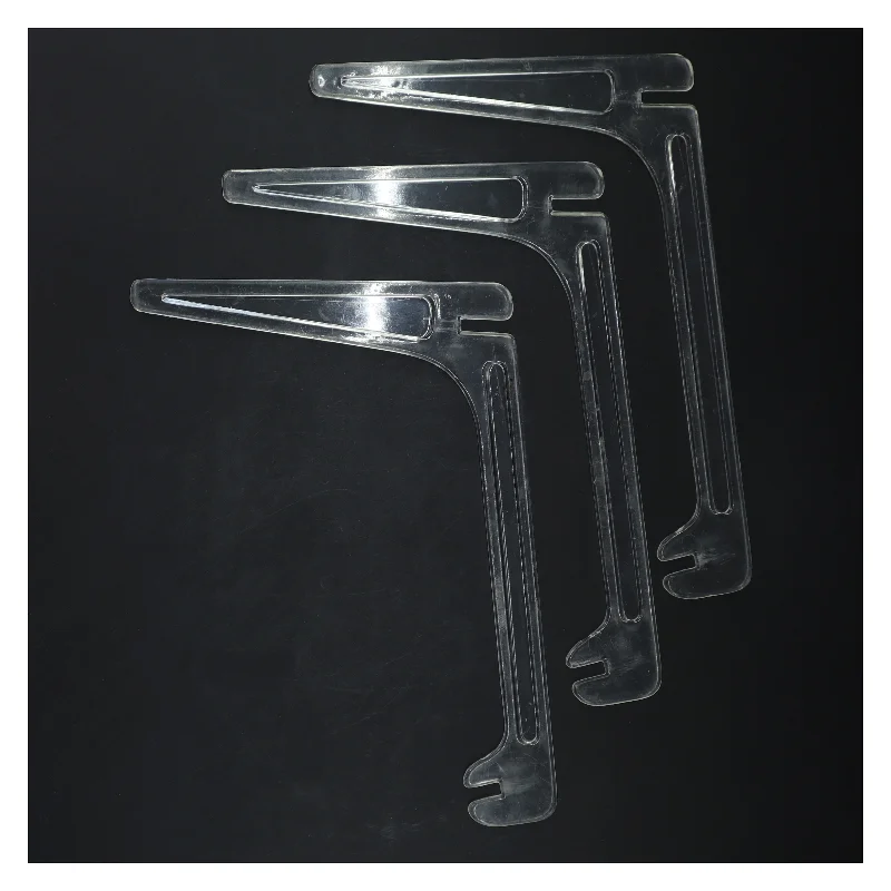 3 gamle holdere til at stille på et bord til f.ens smørrebrød(str. 18x22 cm)