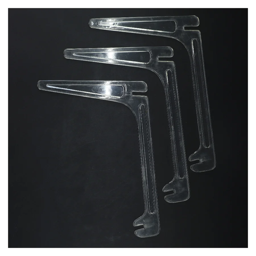 3 gamle holdere til at stille på et bord til f.ens smørrebrød(str. 18x22 cm)