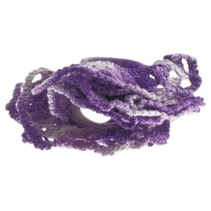 Hæklet lyskranse (str. 6,5 cm)