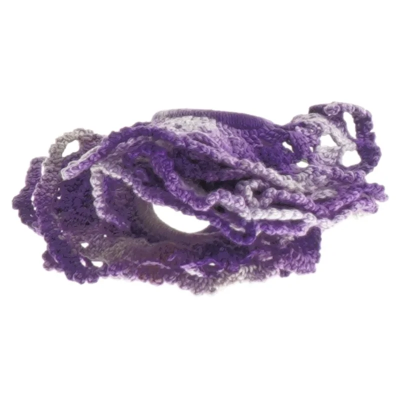 Hæklet lyskranse (str. 6,5 cm)