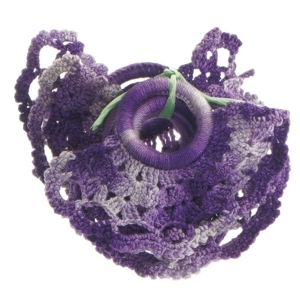 Hæklet lyskranse (str. 6,5 cm)