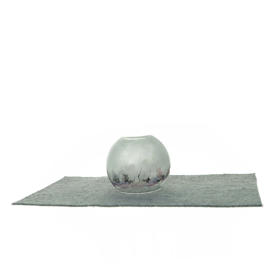 Glas lysestage (str. 10 cm)