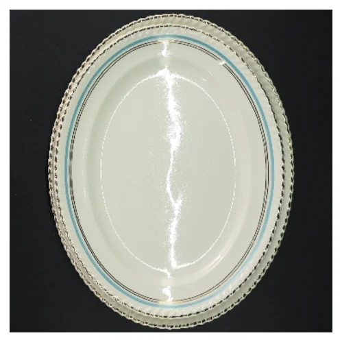 Sæt af ovale fade fra Johnson Bros (str. 3 styk, 29-31,5 cm)