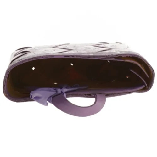 Håndmalet flettet kurv til ophæng 