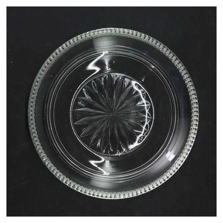 Glastallerken (str. 16 cm i diameter)