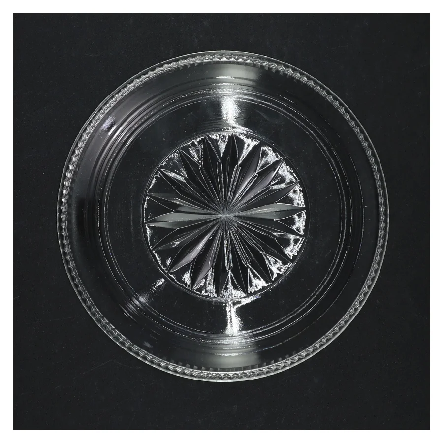 Glastallerken (str. 16 cm i diameter)