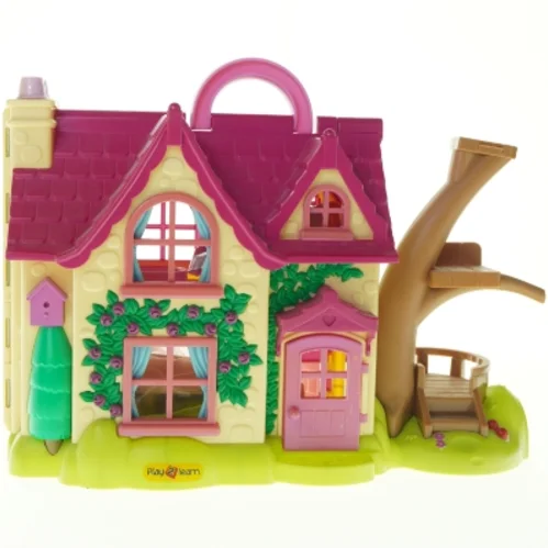 Plastik dukkehus med stub (str. 44 x 20 cm)