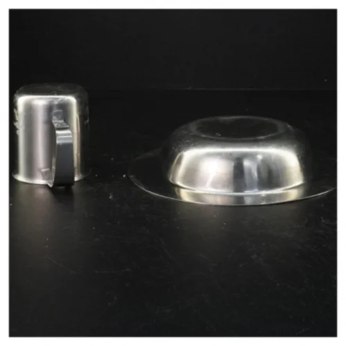 Rustfrit stål skål og krus til baby