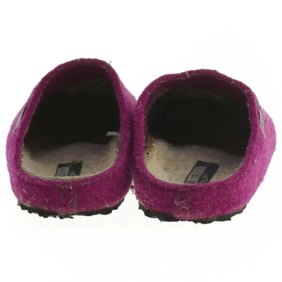 Børne-slippers str. 31 med enhjørning motiv fra Lindenbaum (str. 31 )