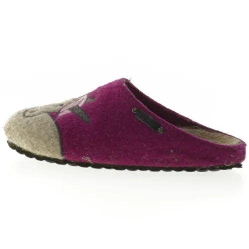 Børne-slippers str. 31 med enhjørning motiv fra Lindenbaum (str. 31 )