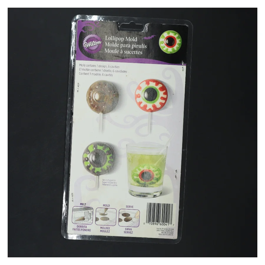 Slikkepindform med øjendesign fra Wilton