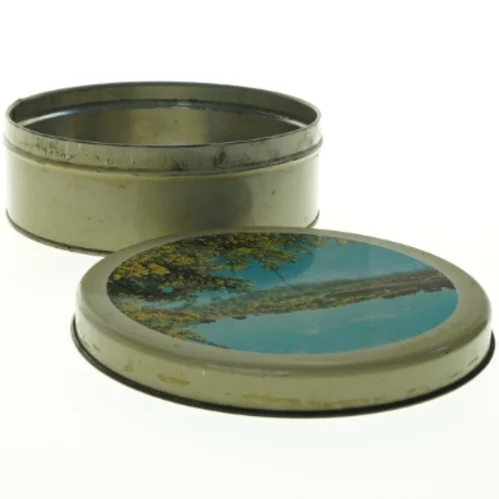 Kagedåse (str. Diameter, 22 cm h 8 cm)