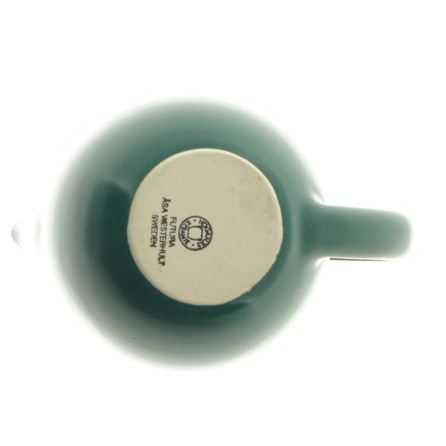 Grøn Höganäs Åsas Westerlund kande 13 cm fra Åsas Westerlund (str. 13 cm)