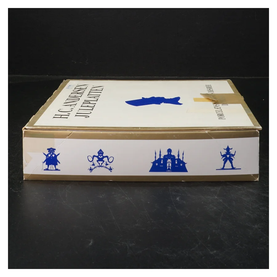 H.C. Andersen juleplatte 1977 fra Desiree (str. Ø 19 cm)