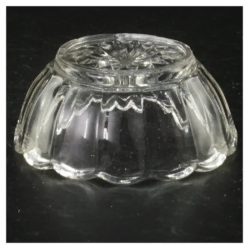 glas skål (str. 9 cm i diameter, 3,5 cm høj)