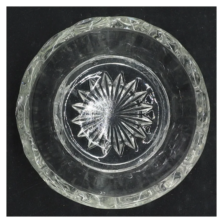 glas skål (str. 9 cm i diameter, 3,5 cm høj)