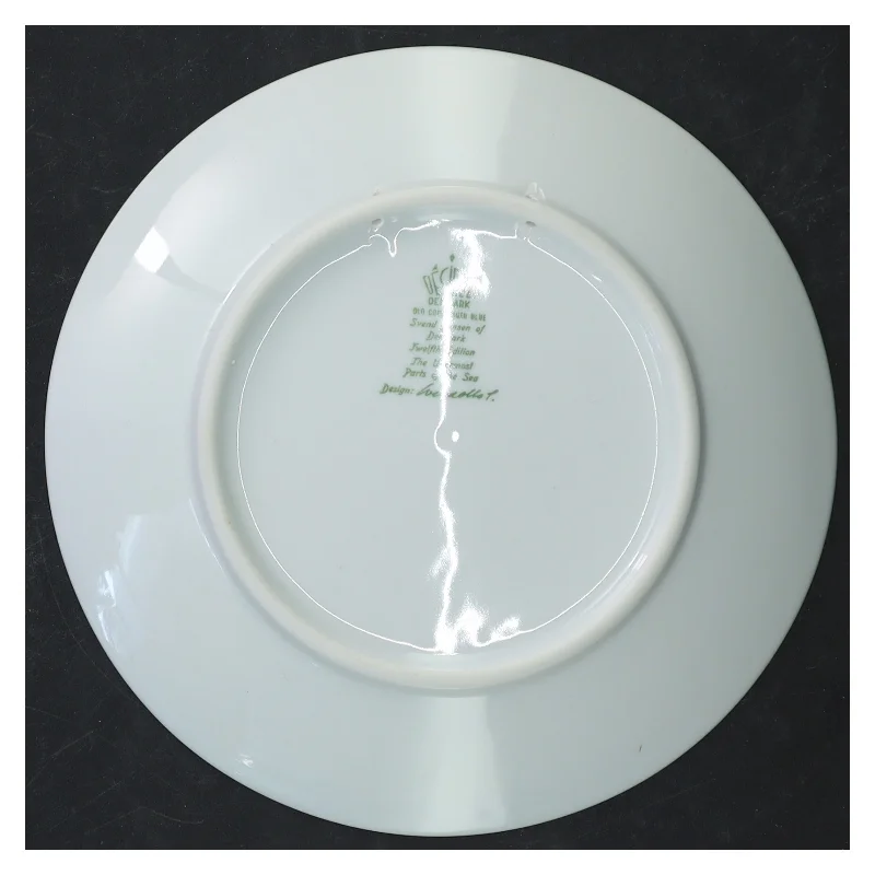 H.C. Andersen juleplatte 1981 fra Desiree (str. Ø 19 cm)