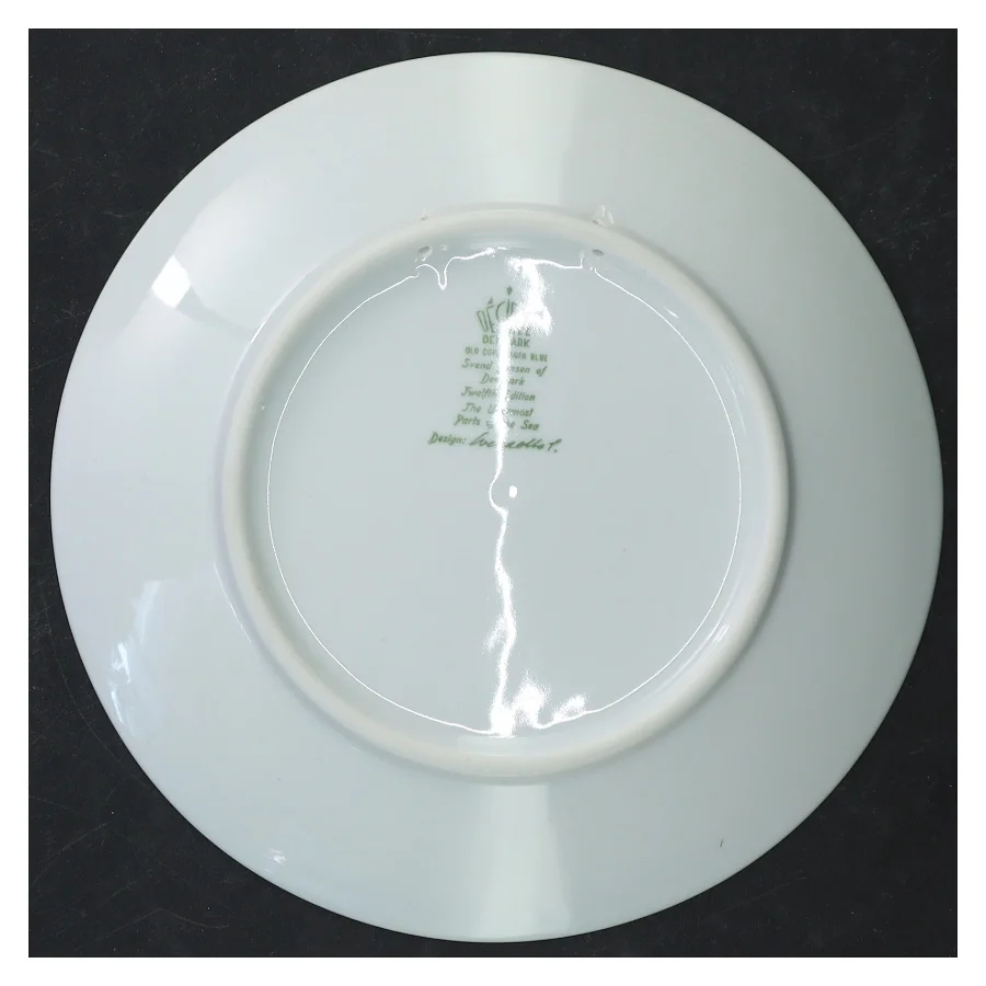 H.C. Andersen juleplatte 1981 fra Desiree (str. Ø 19 cm)