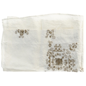 Broderet dug (str. 85x78 cm)